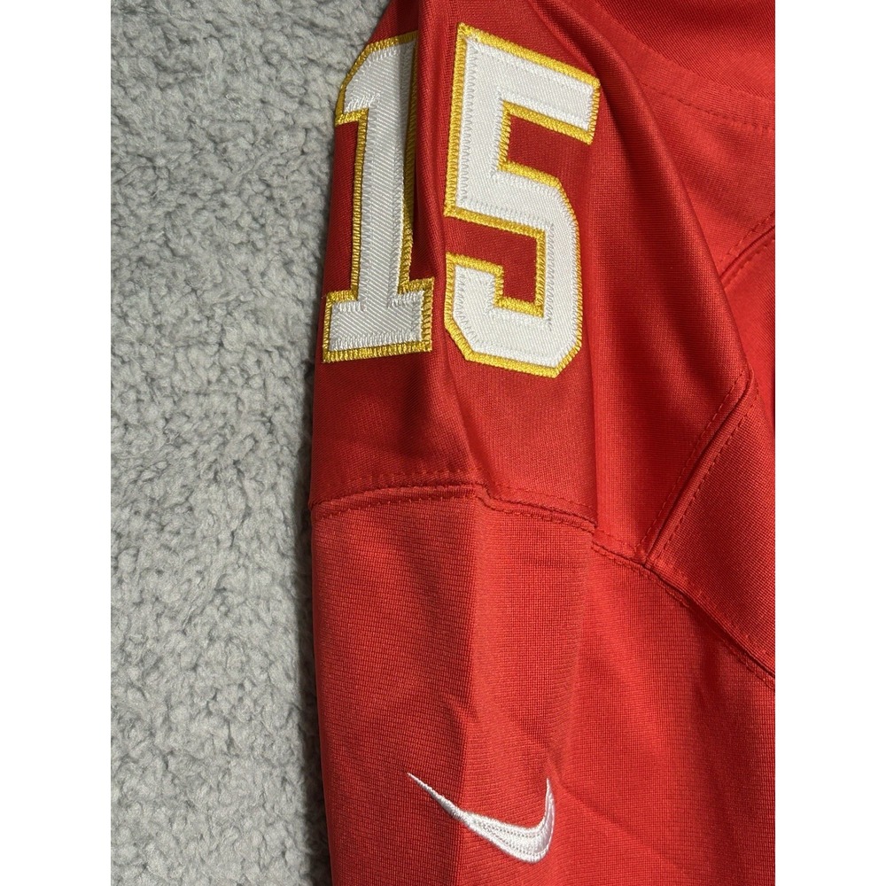 Nike On Field Patrick Mahomes Jersey #15 Kansas City Chiefs Mens M Red NWT - Picture 8 of 15